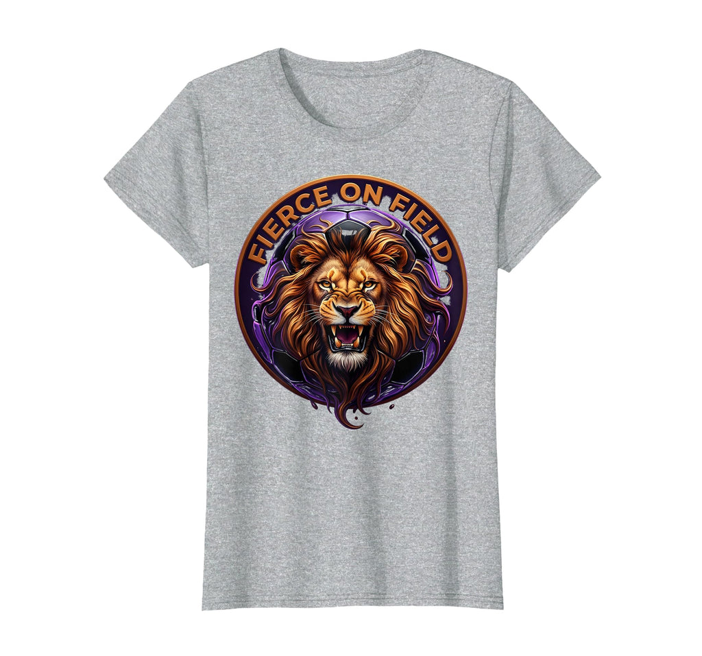 Fierce Field Womens Soccer T-Shirt - Fun Novelty Design Men Women - T-Shirt, Sweatshirt, Hoodie