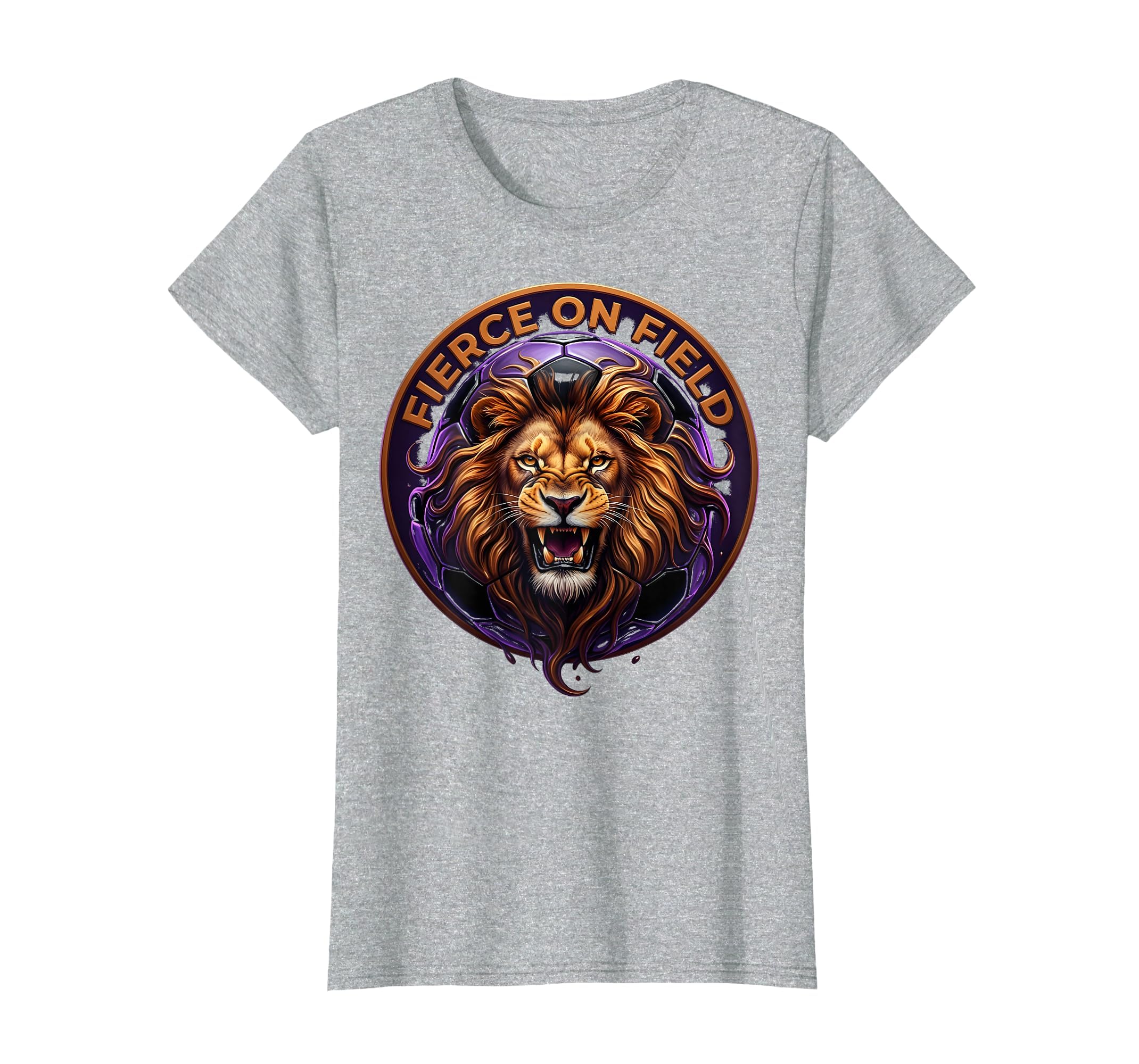 Fierce Field Womens Soccer T-Shirt - Fun Novelty Design Men Women - T-Shirt, Sweatshirt, Hoodie