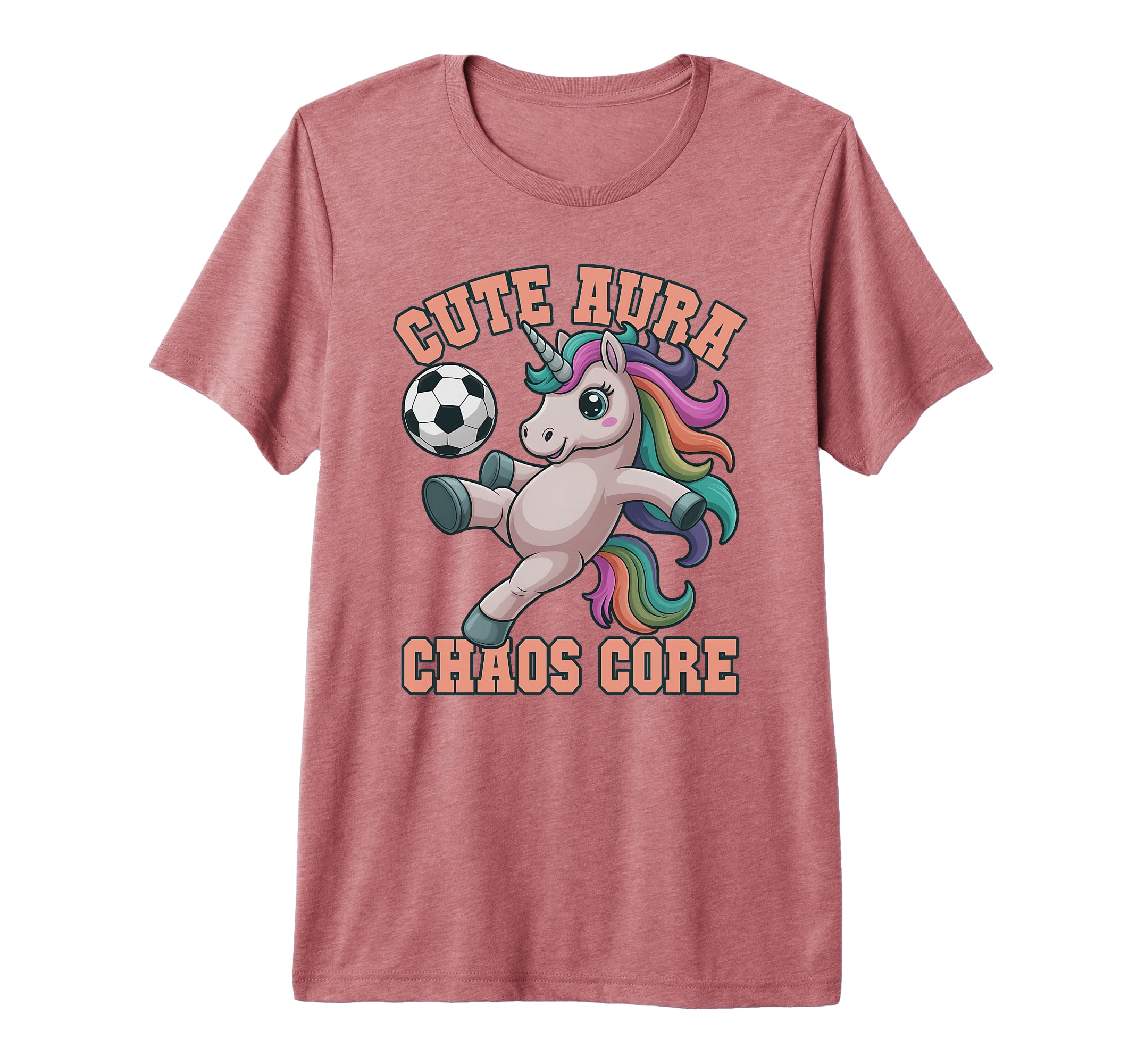 Soccer Unicorn Aura Chaos Core 67 T-Shirt - Aesthetic Graphic Men Women - T-Shirt, Sweatshirt, Hoodie