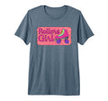 70S 80S Skating Roller Skates Tri T-Shirt - Aesthetic Graphic for Adults - T-Shirt, Sweatshirt, Hoodie
