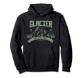 Glacier National Park Outdoor Hoodie - Unique Graphic Unisex - T-Shirt, Sweatshirt, Hoodie