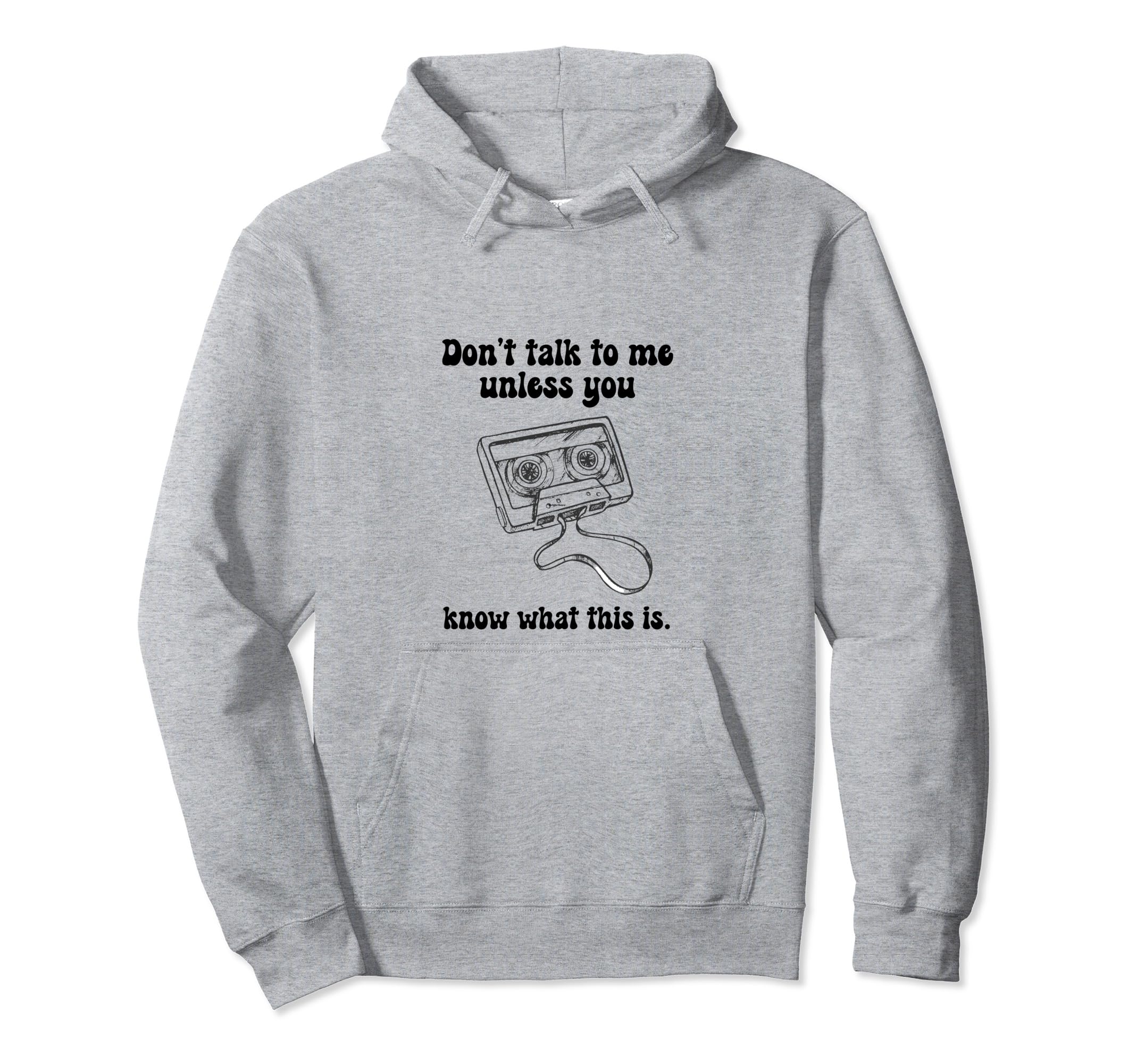 Cassette Tape 70S 80S Throwback Hoodie - Graphic Print Men Women - T-Shirt, Sweatshirt, Hoodie