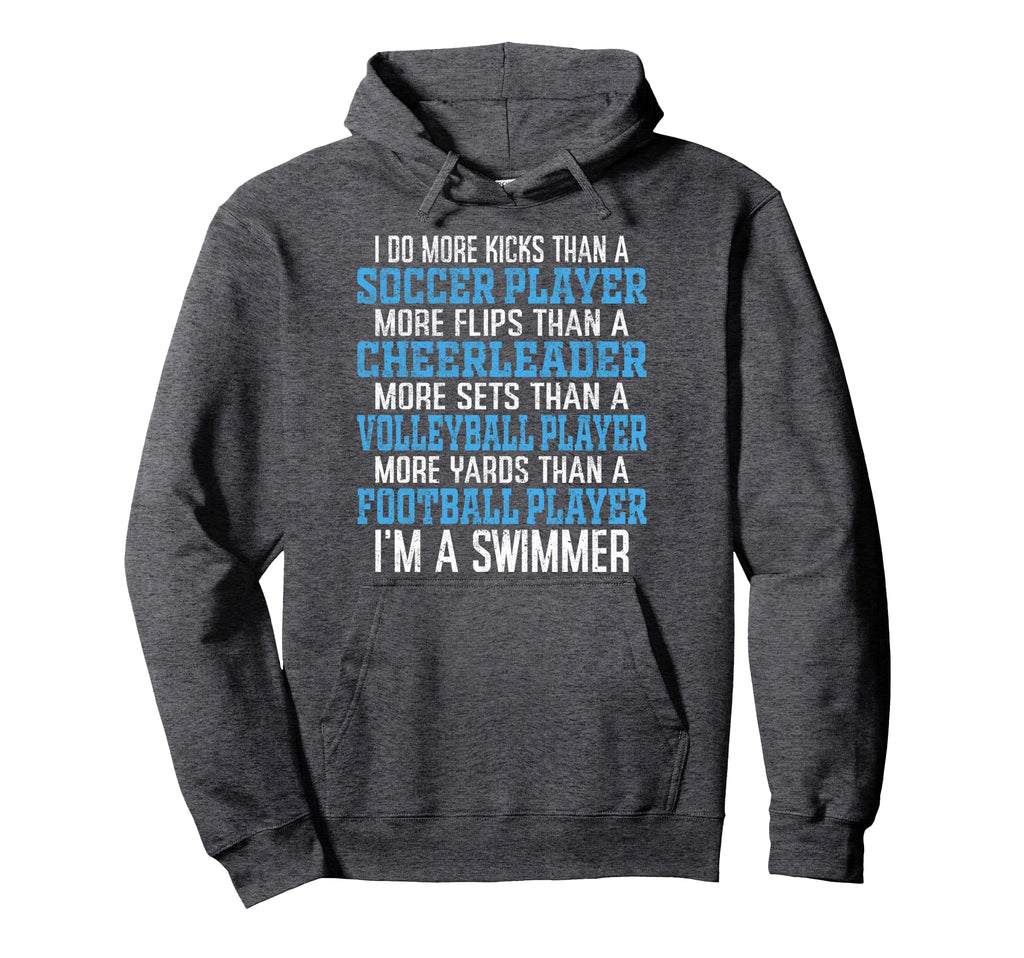 I Do More Kicks Than Soccer Player Im Hoodie - Custom Art Print Unisex - T-Shirt, Sweatshirt, Hoodie