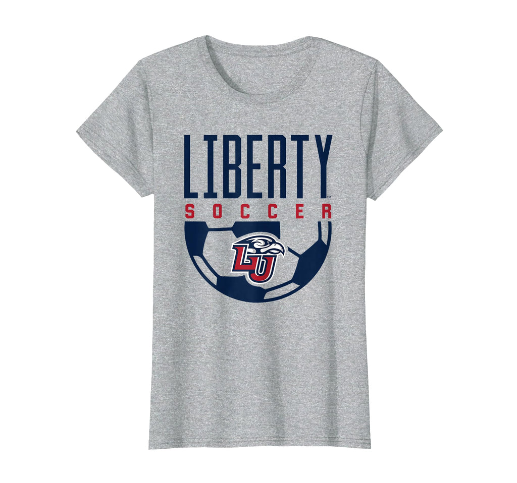 Liberty University Flames Soccer T-Shirt - Casual Everyday Wear for Adults - T-Shirt, Sweatshirt, Hoodie
