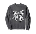 Coquette Bow Soccer Ball Mom Life Sweatshirt - Aesthetic Graphic Men Women - T-Shirt, Sweatshirt, Hoodie