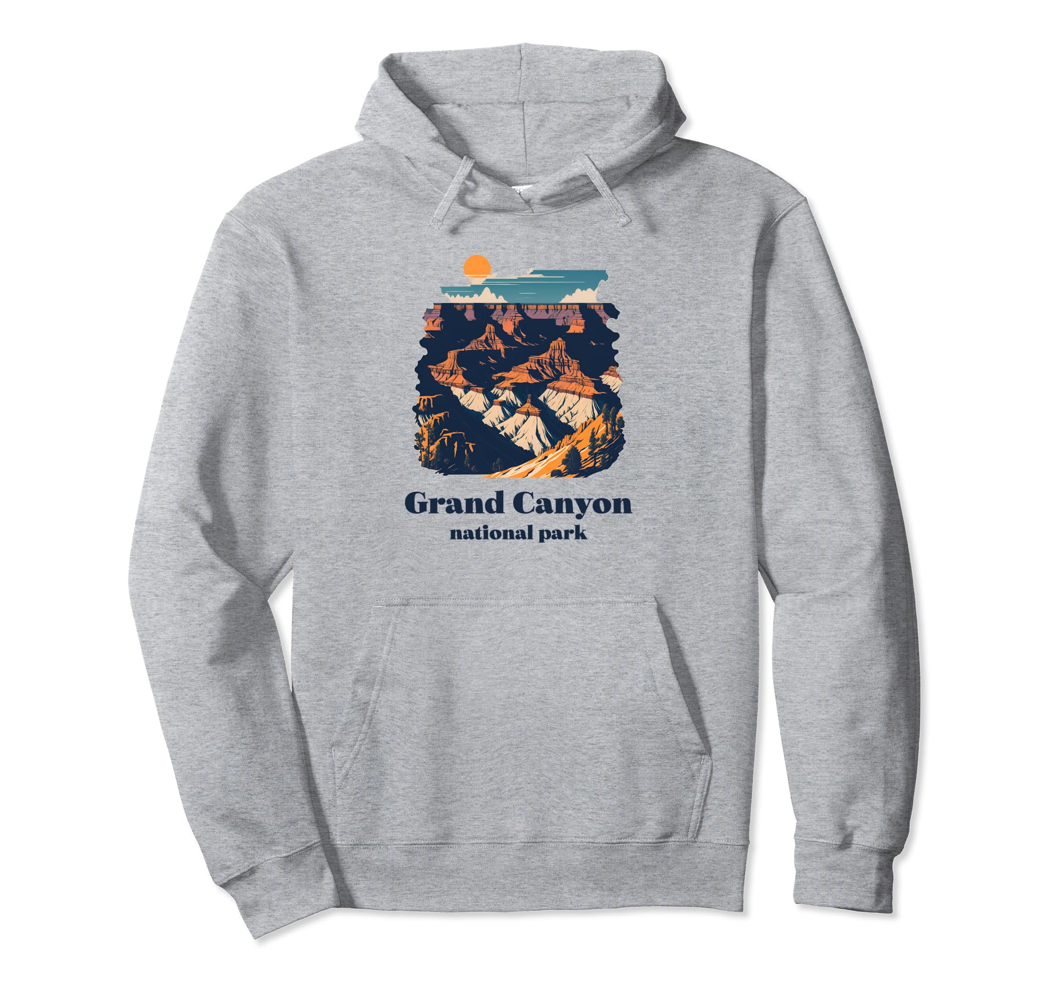 Grand Canyon National Park Arizona Hoodie - Graphic Print for Adults - T-Shirt, Sweatshirt, Hoodie