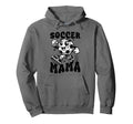 Checkered Soccer Mama Soccer Mom Game Hoodie - Fun Novelty Design Unisex - T-Shirt, Sweatshirt, Hoodie