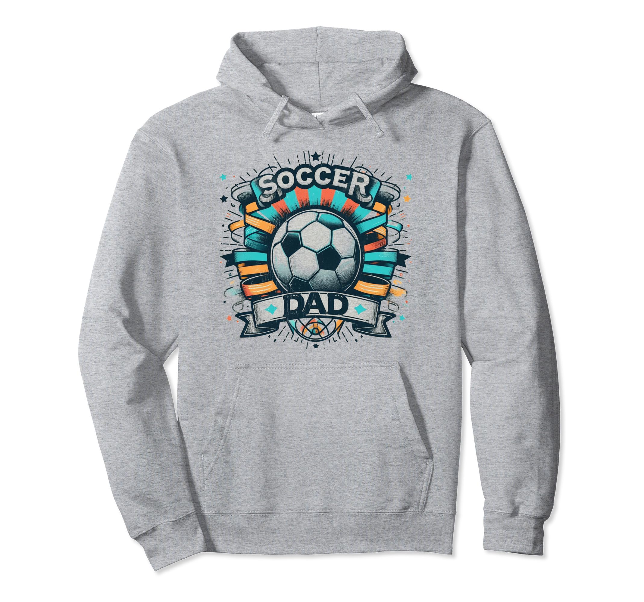 Soccer Dad Family Matching Dad Hoodie - Casual Everyday Wear Unisex - T-Shirt, Sweatshirt, Hoodie