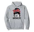 Mom Life Softball Baseball And Soccer Hoodie - Minimalist Print Unisex - T-Shirt, Sweatshirt, Hoodie