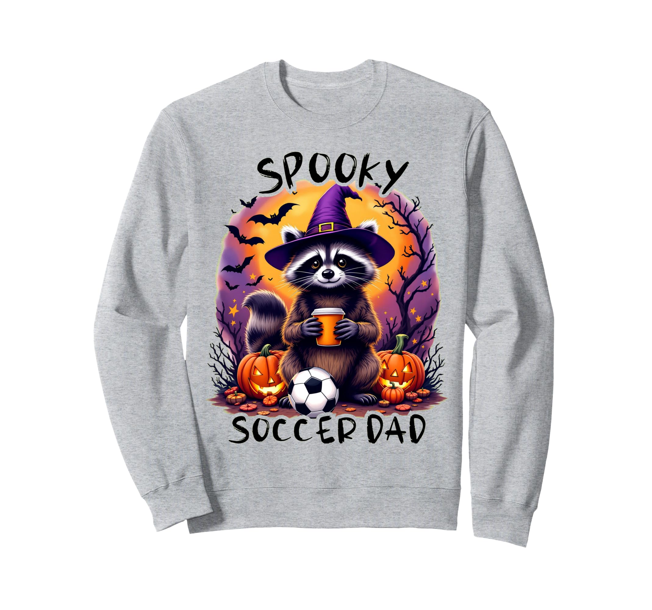 Halloween Soccer Dad Feral Soccer Sweatshirt - Novelty Apparel for Adults - T-Shirt, Sweatshirt, Hoodie