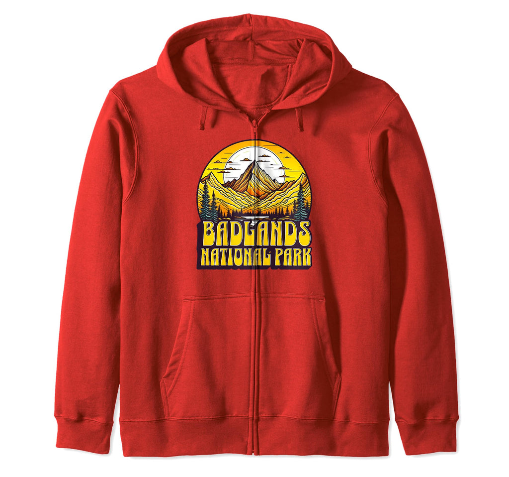 Badlands National Park South Dakota Sweatshirt - Fun Novelty Design Unisex - T-Shirt, Sweatshirt, Hoodie