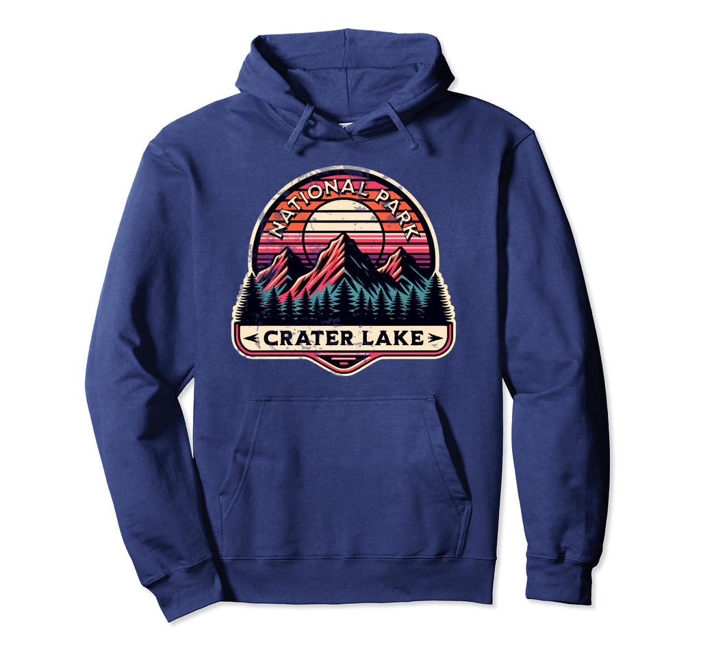 Crater Lake National Park Oregon Usa T-Shirt - Minimalist Print Men Women - T-Shirt, Sweatshirt, Hoodie