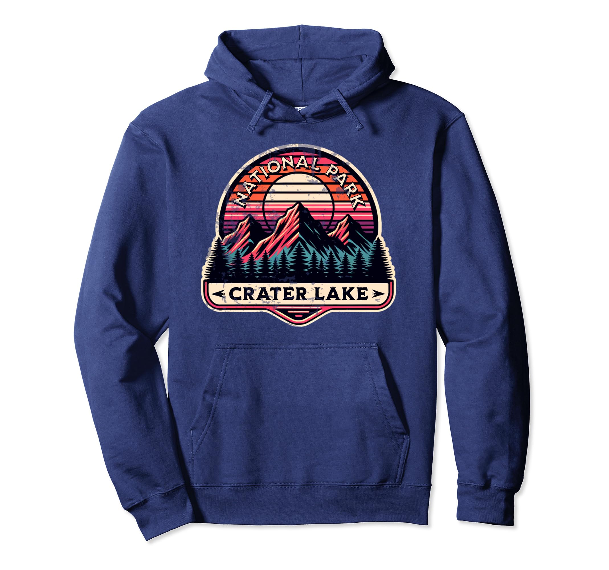 Crater Lake National Park Oregon Usa T-Shirt - Minimalist Print Men Women - T-Shirt, Sweatshirt, Hoodie
