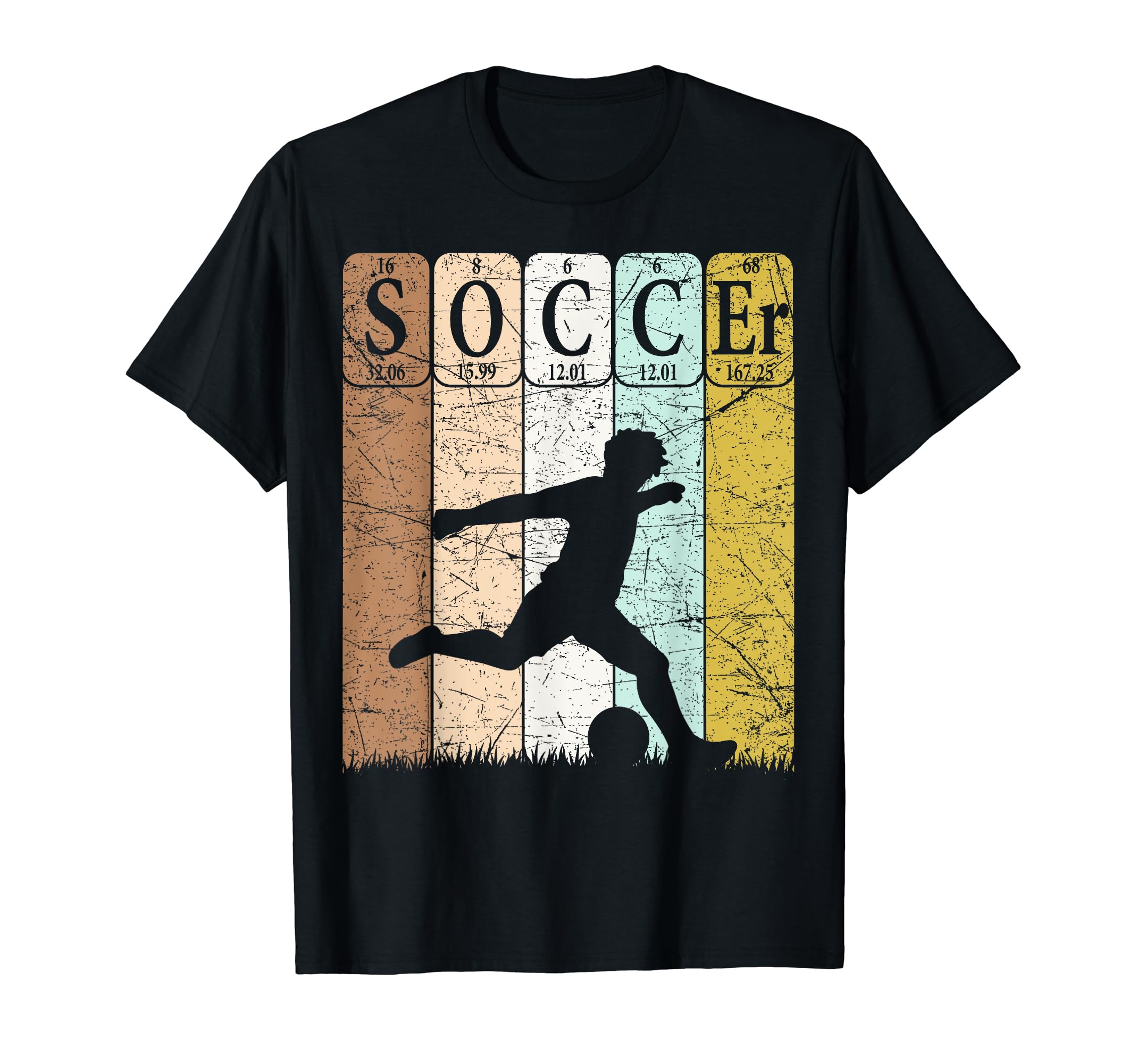 Soccer Periodic Table Elements Soccer T-Shirt - Graphic Print Men Women - T-Shirt, Sweatshirt, Hoodie