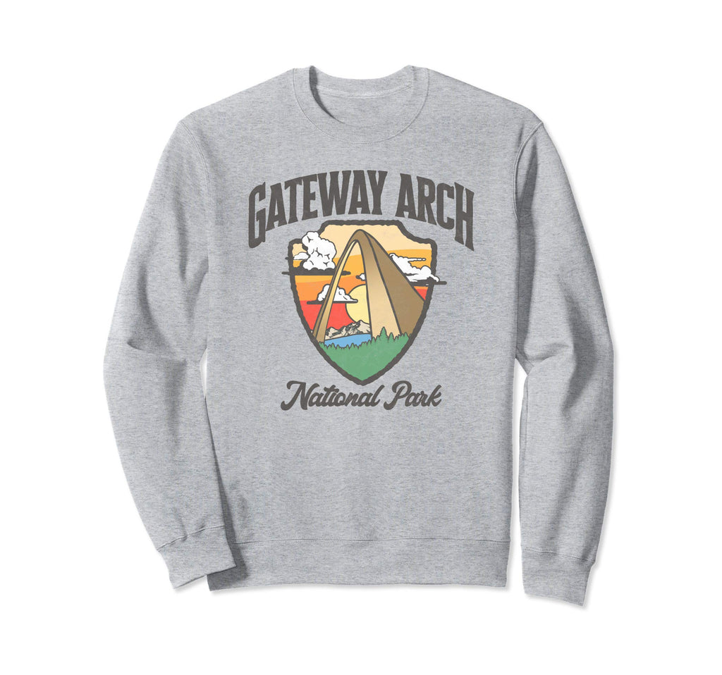 Gateway Arch National Park Sweatshirt - Trendy Graphic Men Women - T-Shirt, Sweatshirt, Hoodie
