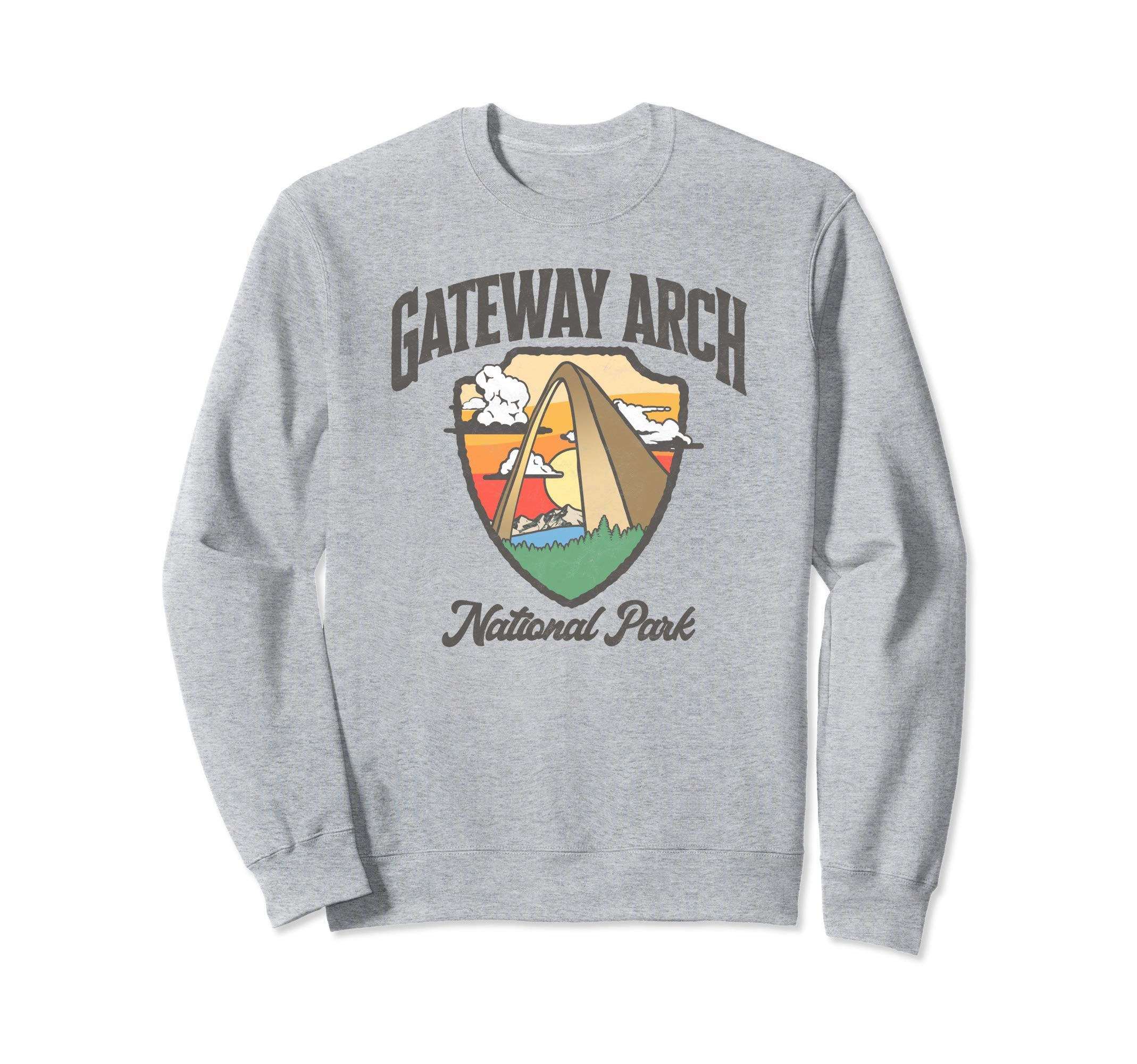Gateway Arch National Park Sweatshirt - Trendy Graphic Men Women - T-Shirt, Sweatshirt, Hoodie
