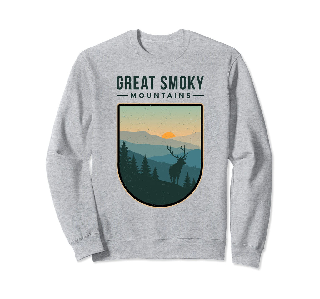 Great Smoky Mountains Deer Sweatshirt - Streetwear Style Men Women - T-Shirt, Sweatshirt, Hoodie
