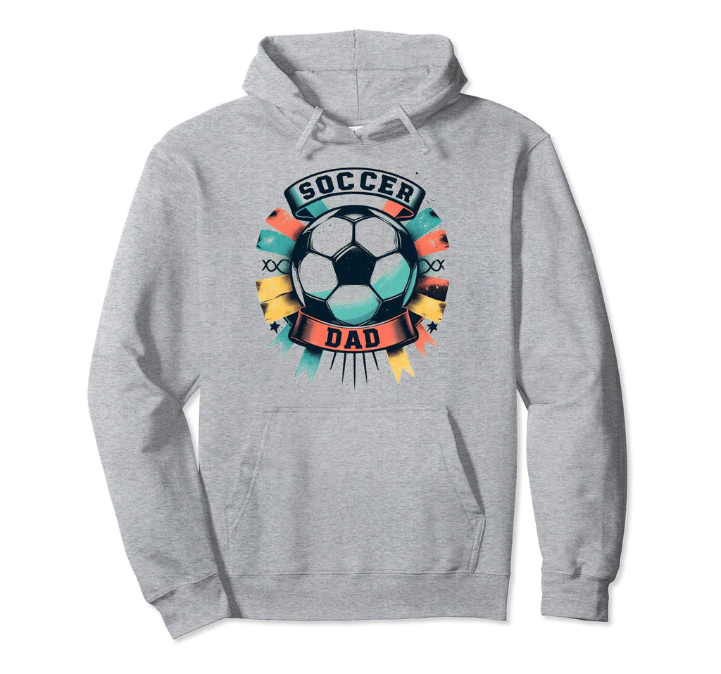 Soccer Dad Family Matching Dad Hoodie - Casual Everyday Wear Men Women - T-Shirt, Sweatshirt, Hoodie