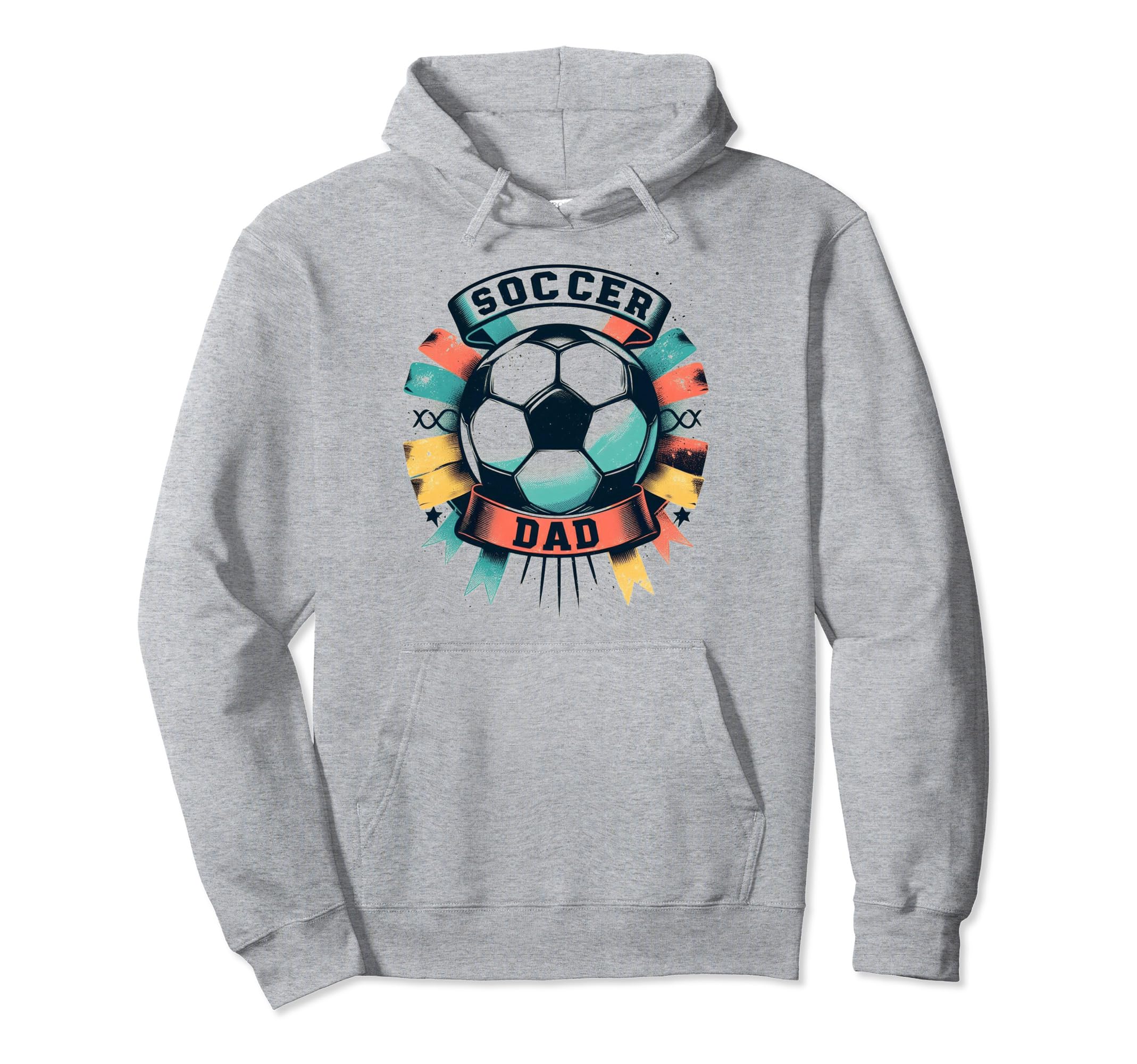 Soccer Dad Family Matching Dad Hoodie - Casual Everyday Wear Men Women - T-Shirt, Sweatshirt, Hoodie