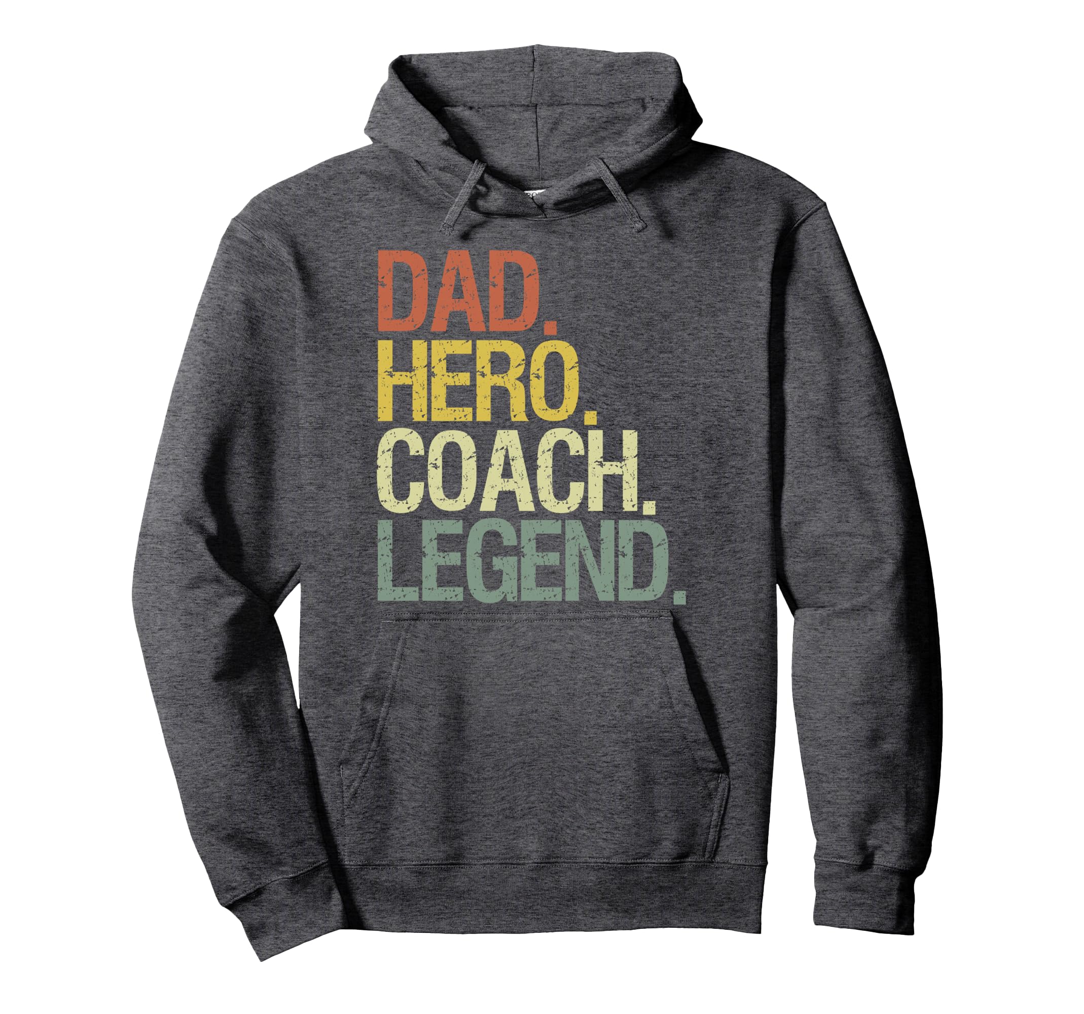 Dad Hero Coach Legend Designs T-Shirt - Custom Art Print Unisex - T-Shirt, Sweatshirt, Hoodie