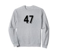 Number 47 80S 90S Soccer Team Sweatshirt - Unique Graphic for Adults - T-Shirt, Sweatshirt, Hoodie