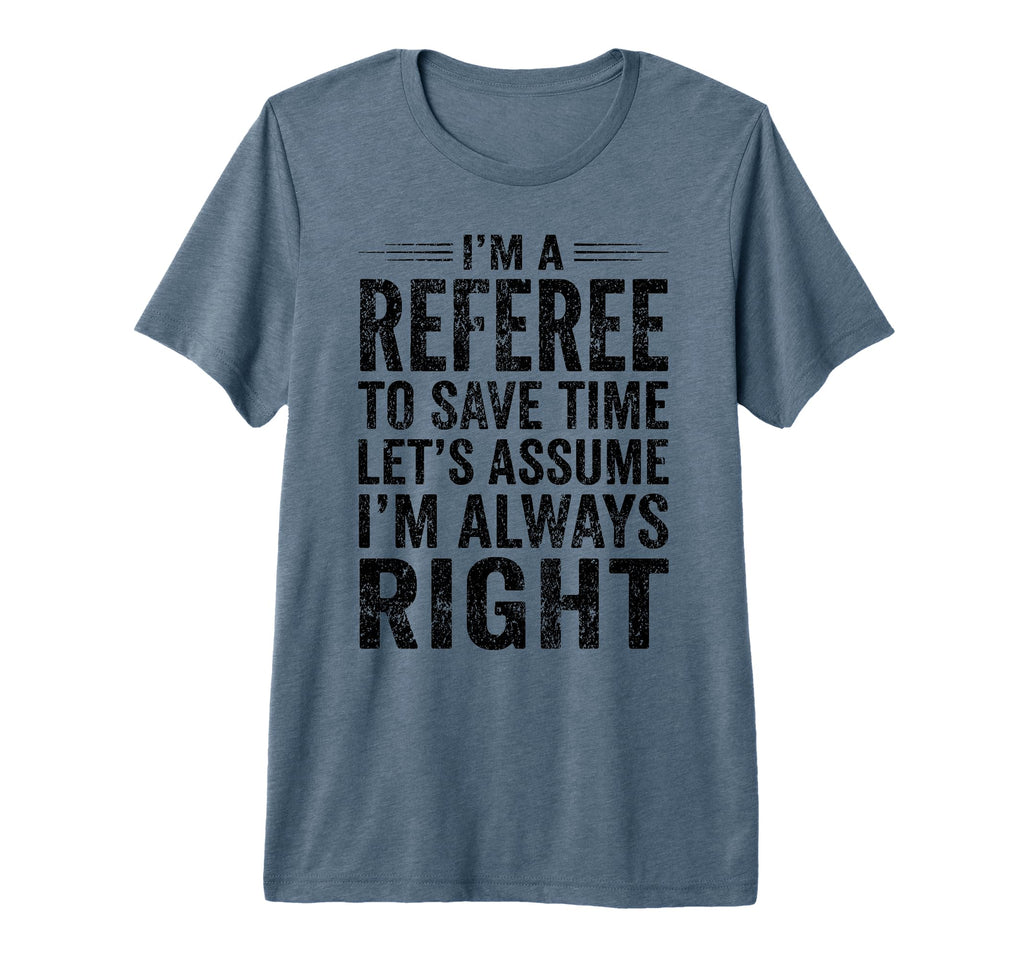 Funny Referee Soccer Football Sports T-Shirt - Custom Art Print Men Women - T-Shirt, Sweatshirt, Hoodie