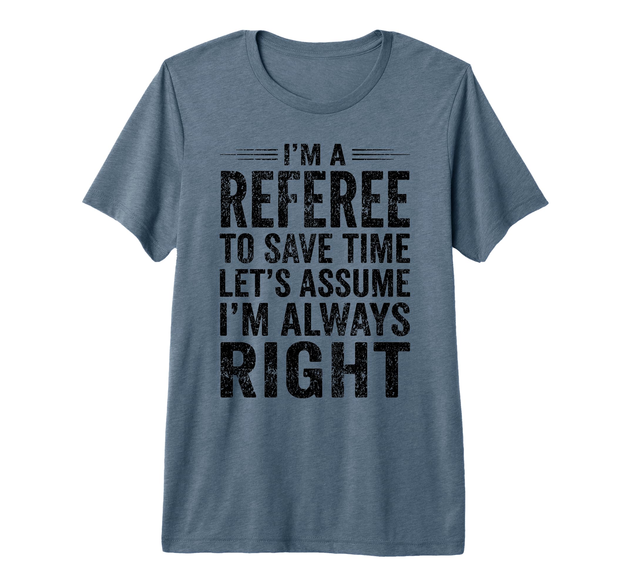 Funny Referee Soccer Football Sports T-Shirt - Custom Art Print Men Women - T-Shirt, Sweatshirt, Hoodie