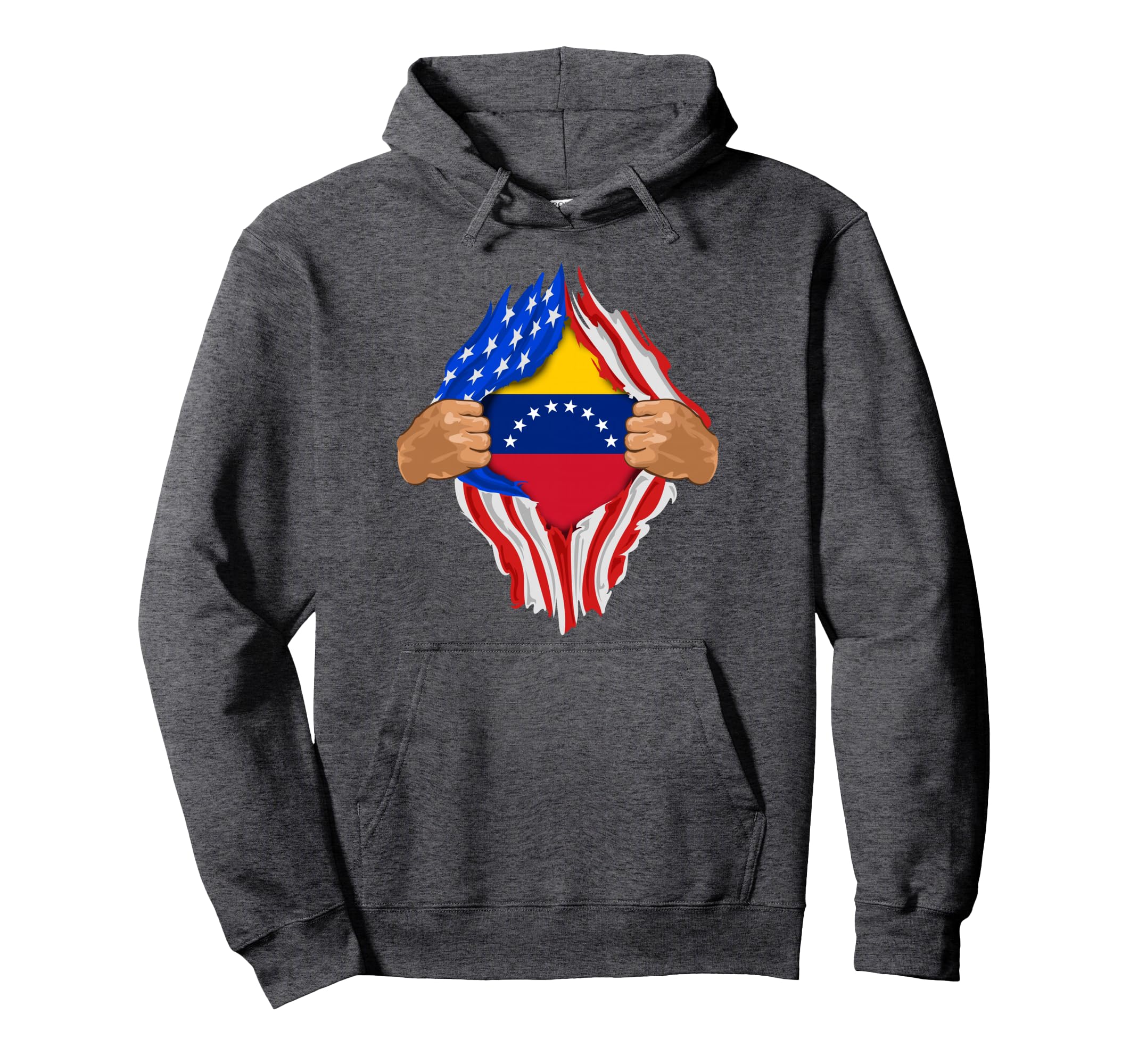Venezuelan Blood Inside Me Venezuela Flag Hoodie - Streetwear Style Unisex - T-Shirt, Sweatshirt, Hoodie