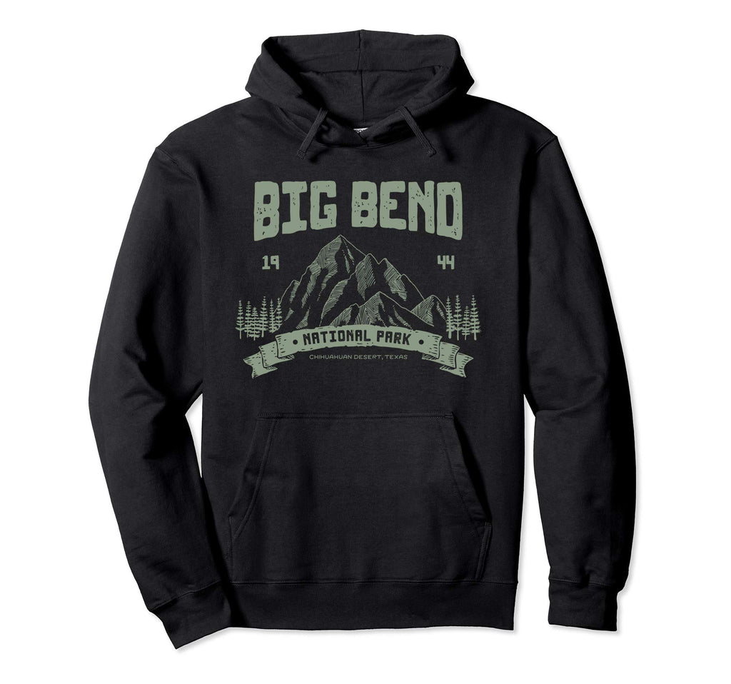Big Bend National Park Outdoor Hoodie - Aesthetic Graphic for Adults - T-Shirt, Sweatshirt, Hoodie
