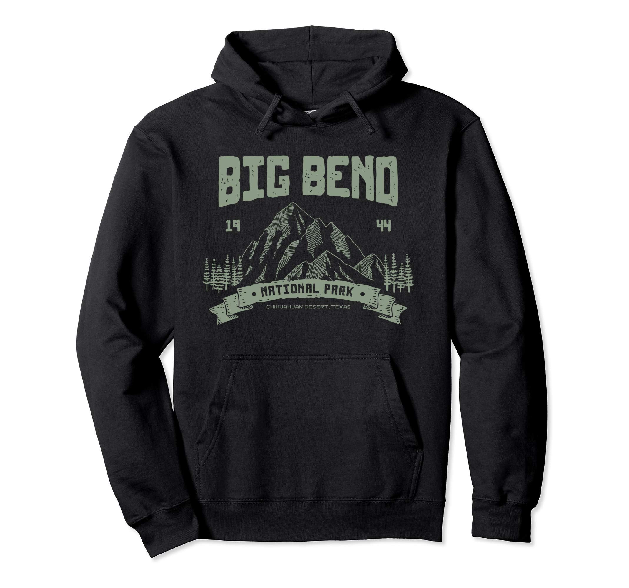 Big Bend National Park Outdoor Hoodie - Aesthetic Graphic for Adults - T-Shirt, Sweatshirt, Hoodie