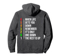 Motorbike Motorcycle Gears When Life Hoodie - Casual Everyday Wear Unisex - T-Shirt, Sweatshirt, Hoodie