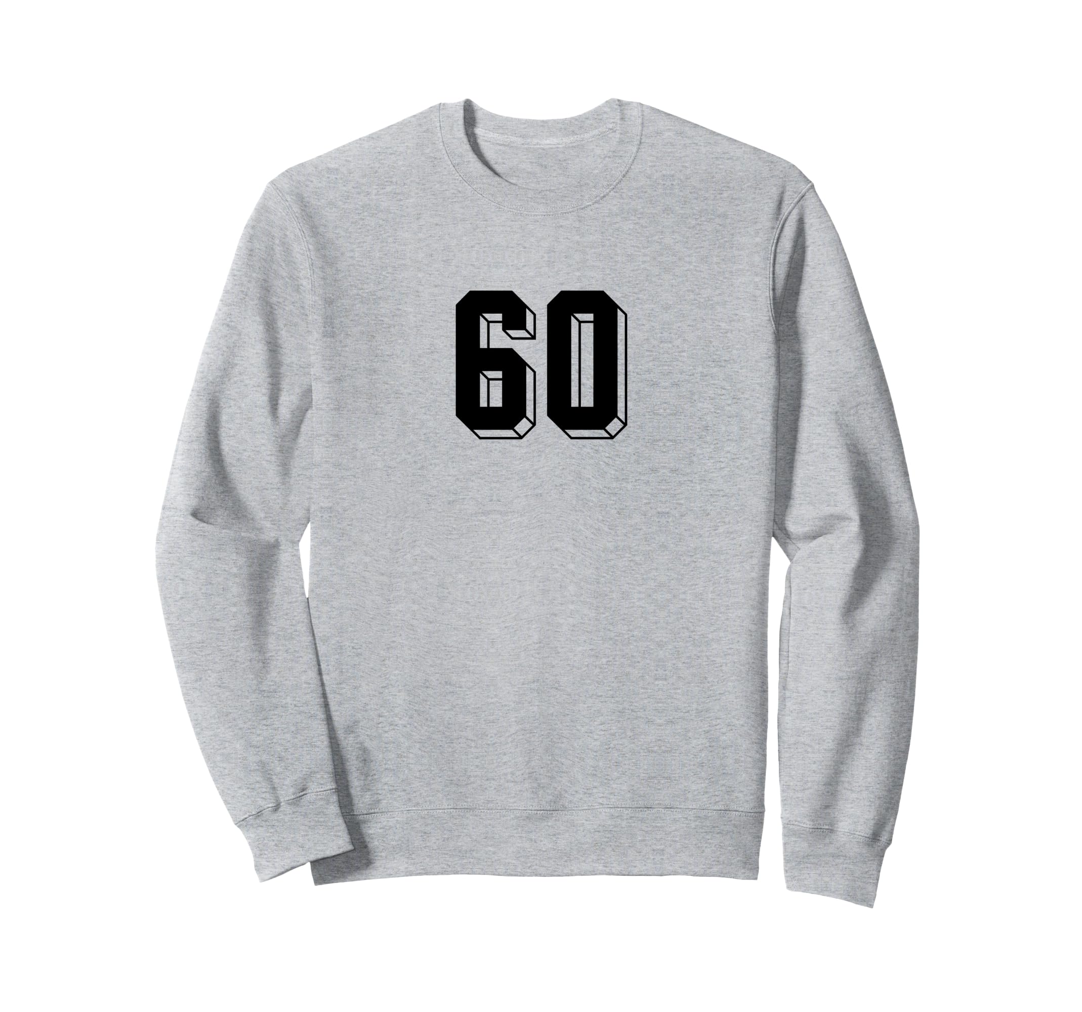Number 60 80S 90S Soccer Team Sweatshirt - Streetwear Style for Adults - T-Shirt, Sweatshirt, Hoodie