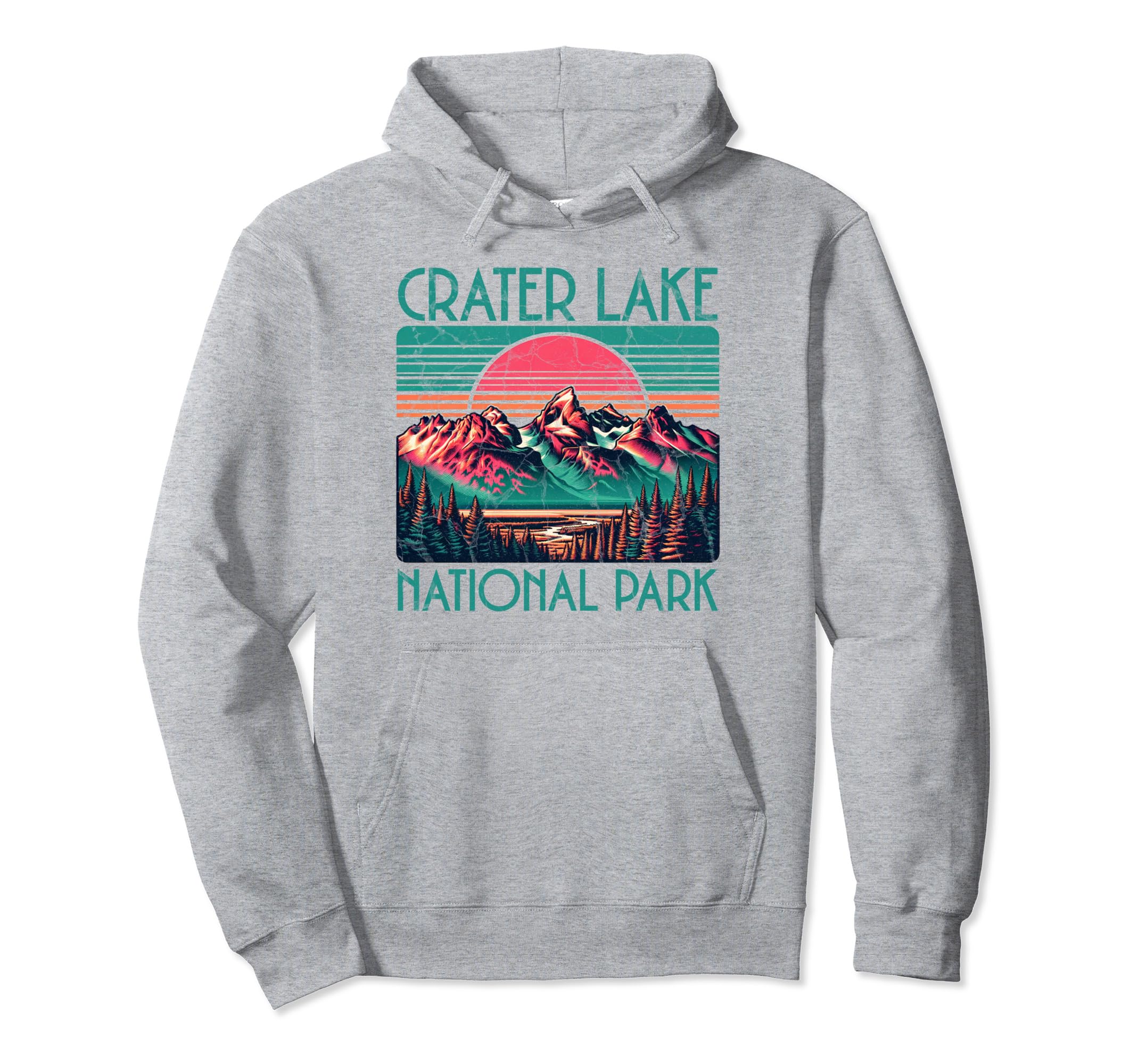 Crater Lake National Park Oregon Usa Hoodie - Minimalist Print Unisex - T-Shirt, Sweatshirt, Hoodie