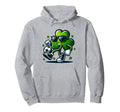 Soccer St Patricks Day Funny Irish Hoodie - Custom Art Print for Adults - T-Shirt, Sweatshirt, Hoodie