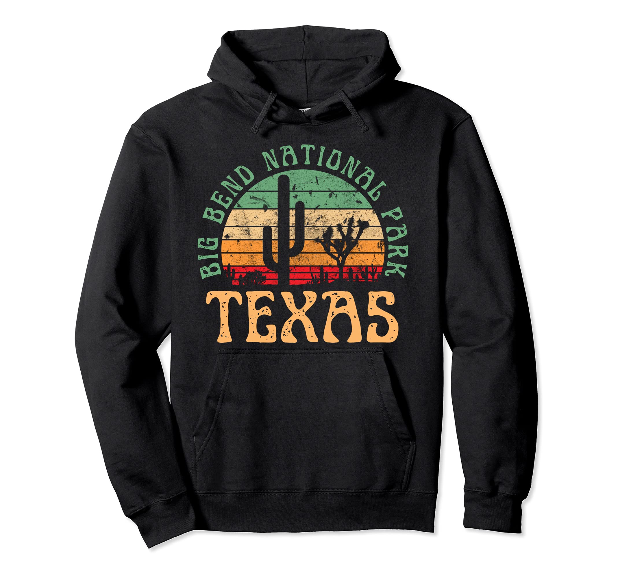 Big Bend National Park Texas Desert Hoodie - Streetwear Style for Adults - T-Shirt, Sweatshirt, Hoodie