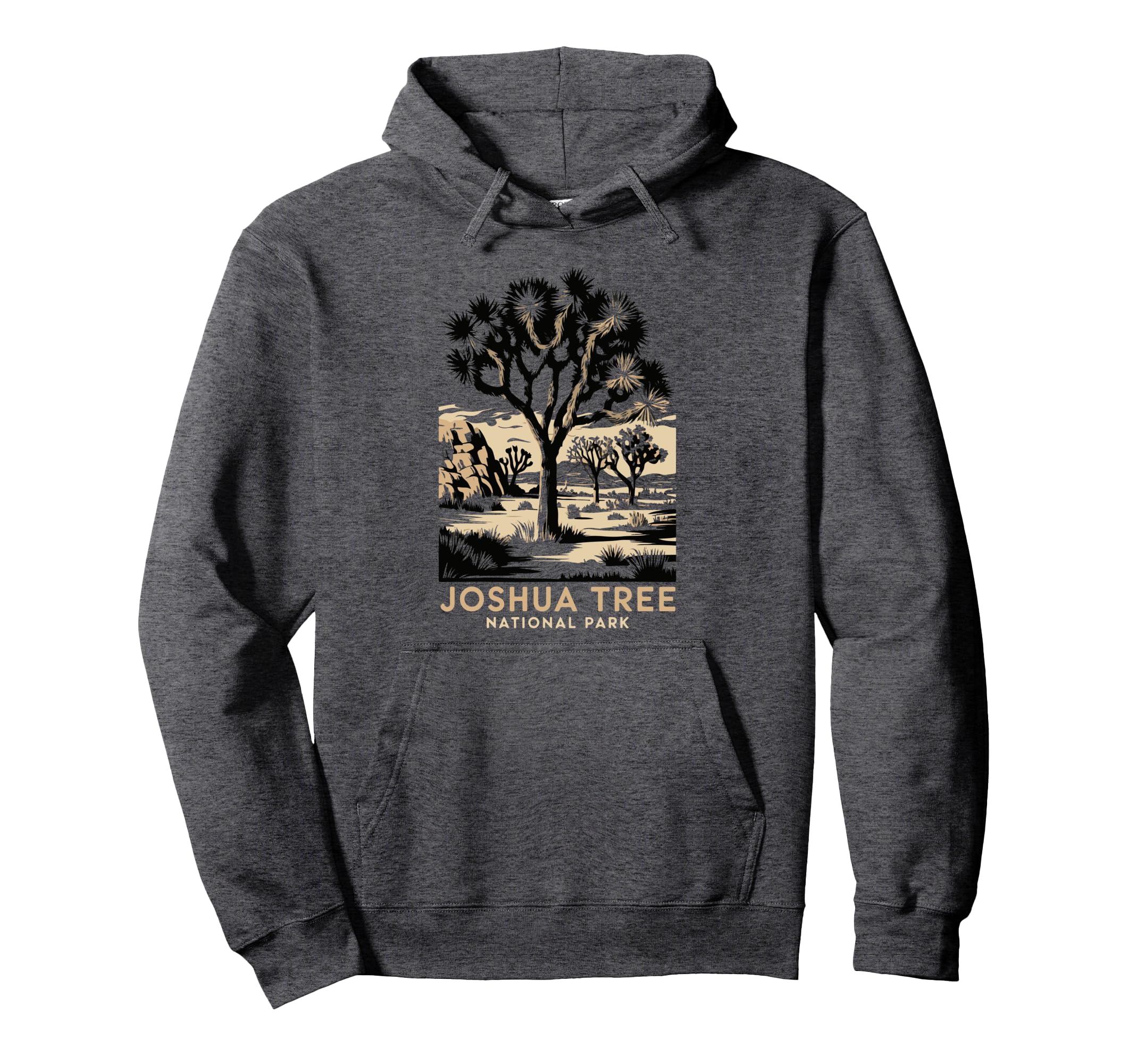 Joshua Tree National Park Art California Hoodie - Trendy Graphic Unisex - T-Shirt, Sweatshirt, Hoodie