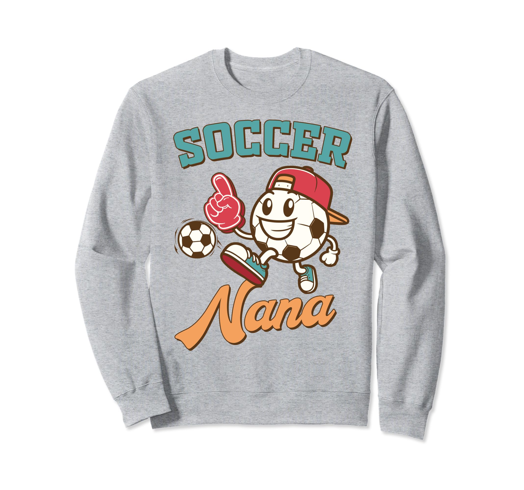 Soccer Nana Game Day Family Sweatshirt - Fun Novelty Design for Adults - T-Shirt, Sweatshirt, Hoodie