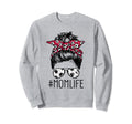 Mom Life Soccer Mom Mothers Day Sweatshirt - Aesthetic Graphic Men Women - T-Shirt, Sweatshirt, Hoodie