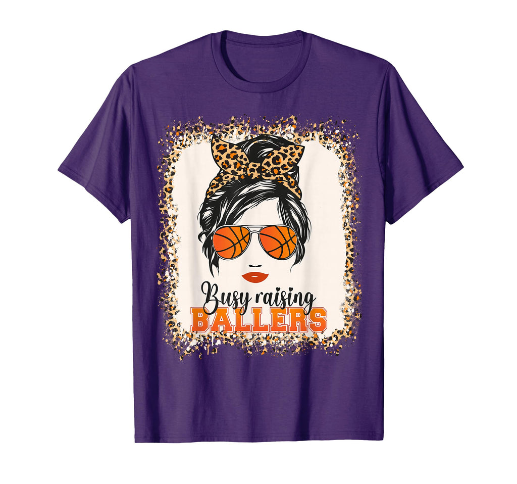 Busy Raising Ballers Basketball Mom T-Shirt - Unique Graphic for Adults - T-Shirt, Sweatshirt, Hoodie