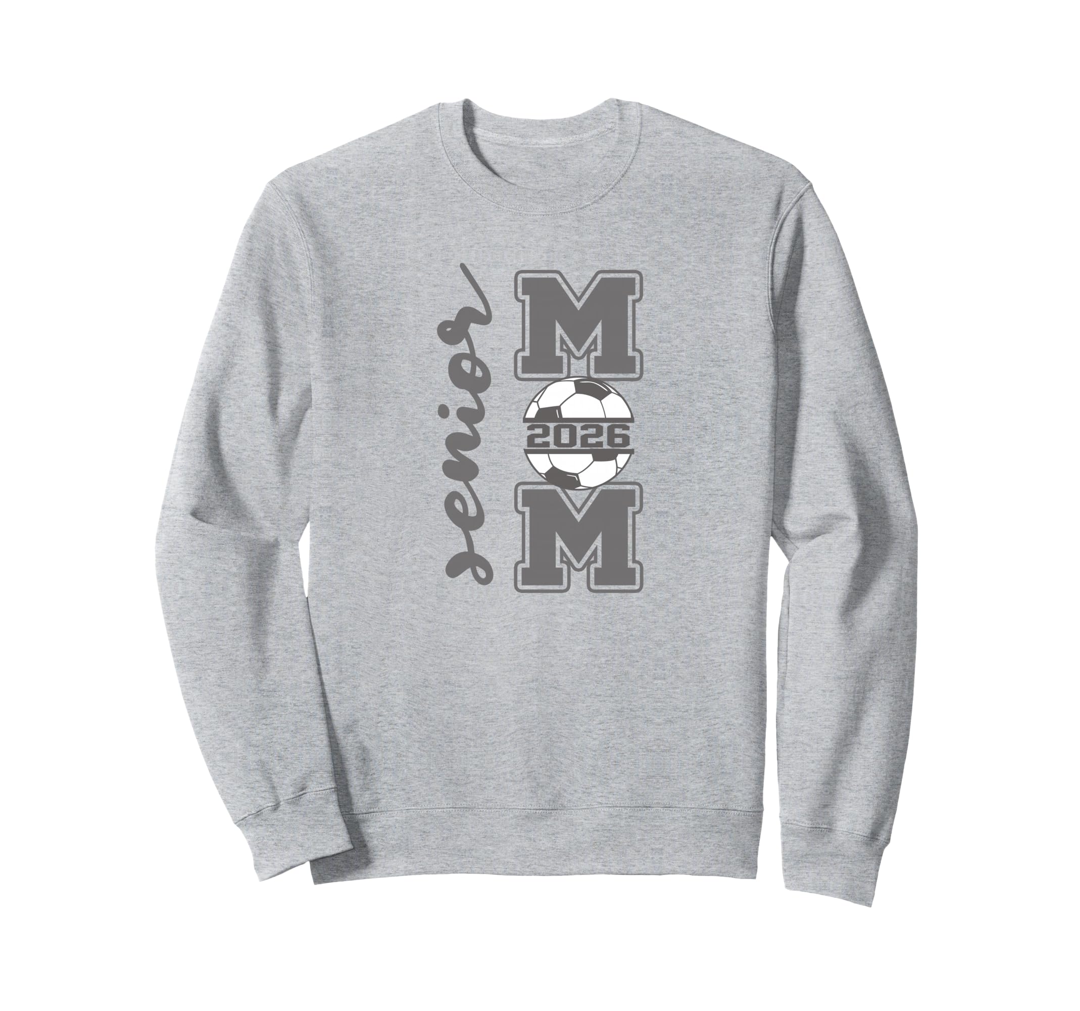 Senior Mom 2026 Soccer Athlete Proud Sweatshirt - Aesthetic Graphic Unisex - T-Shirt, Sweatshirt, Hoodie