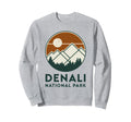 Denali Est 1917 Alaska National Park Sweatshirt - Fun Novelty Design Unisex - T-Shirt, Sweatshirt, Hoodie
