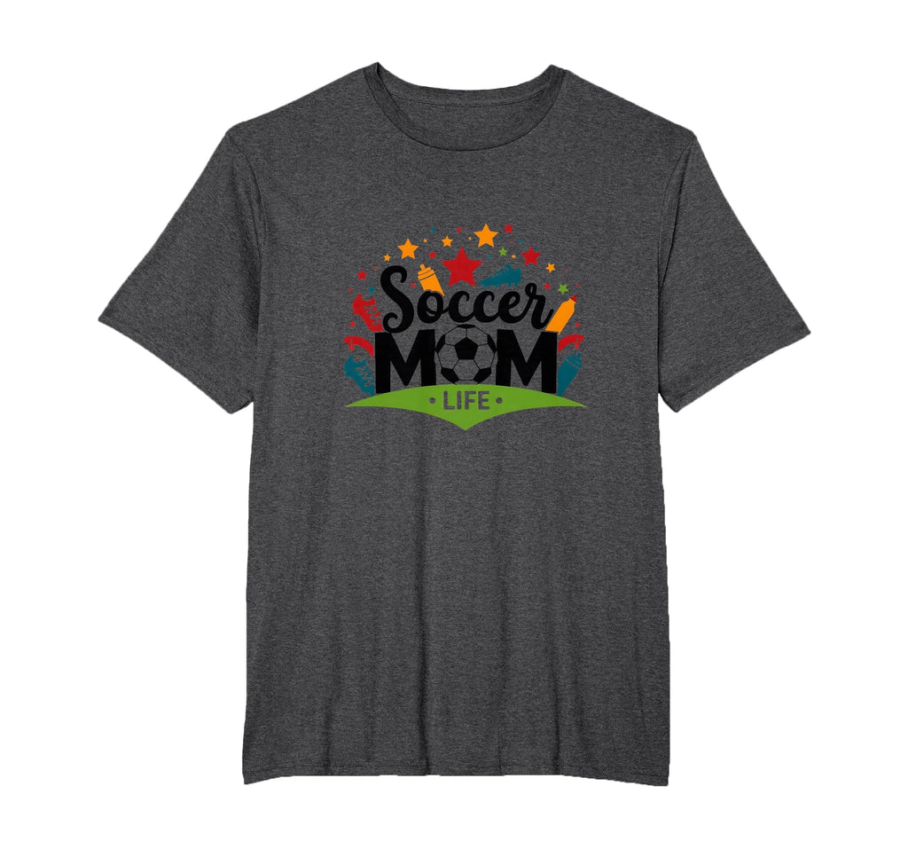 Soccer Mom Life Womens Sports Parent T-Shirt - Graphic Print Men Women - T-Shirt, Sweatshirt, Hoodie