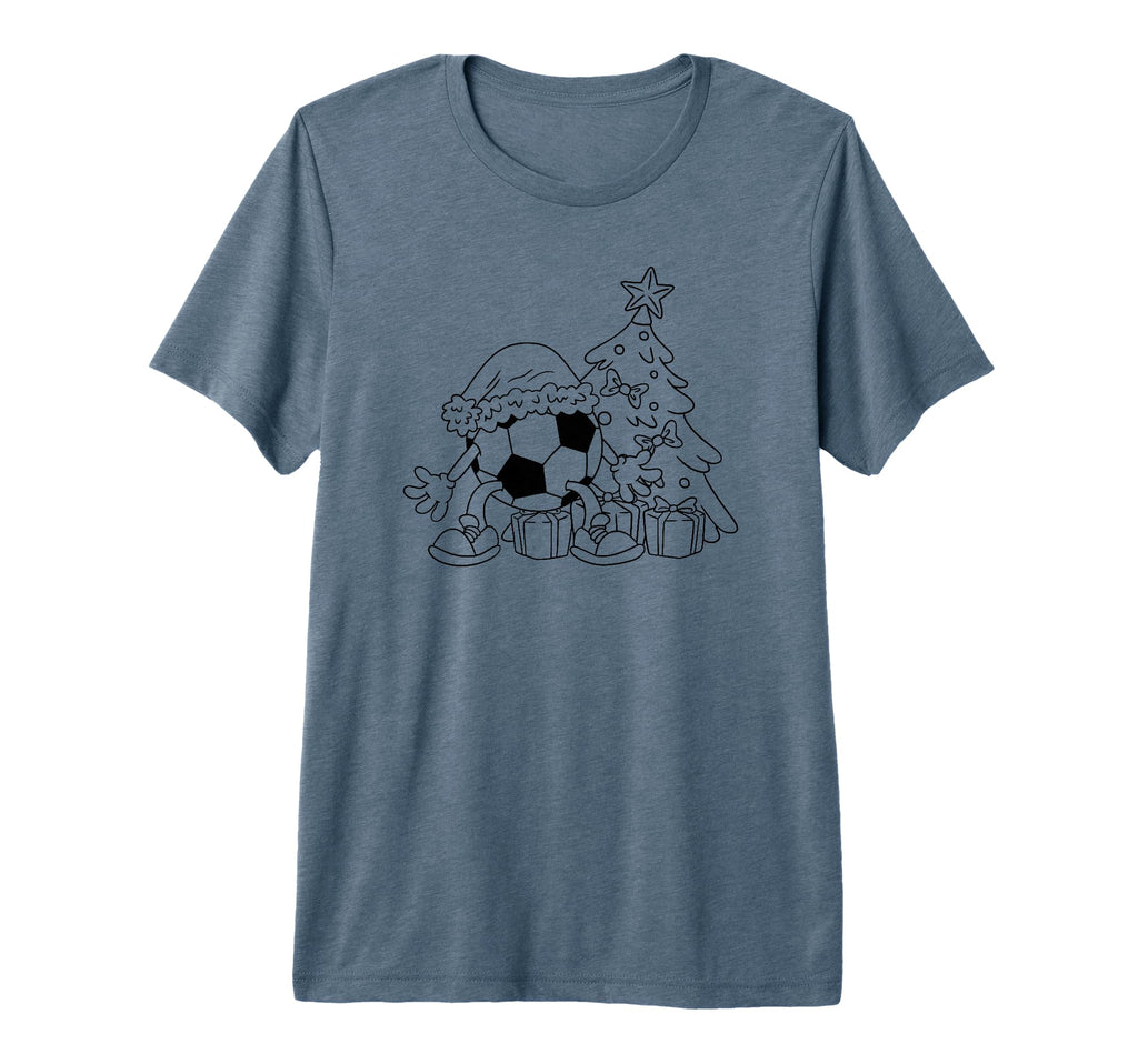 Soccer Goalie Tree Funny Tri Blend T-Shirt - Trendy Graphic Men Women - T-Shirt, Sweatshirt, Hoodie