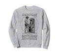 Arcade Gamer Vitruvian Leonardo Sweatshirt - Custom Art Print for Adults - T-Shirt, Sweatshirt, Hoodie