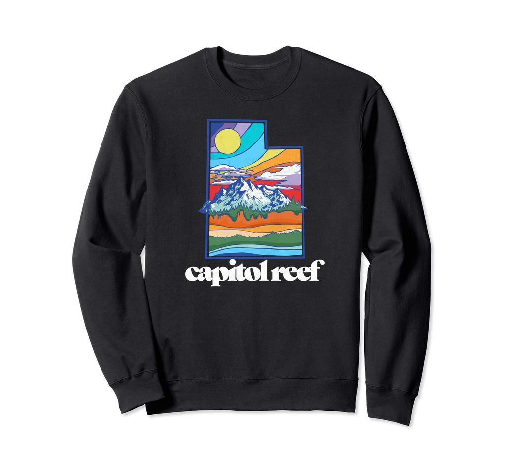 Capitol Reef National Park Utah Sweatshirt - Graphic Print Men Women - T-Shirt, Sweatshirt, Hoodie