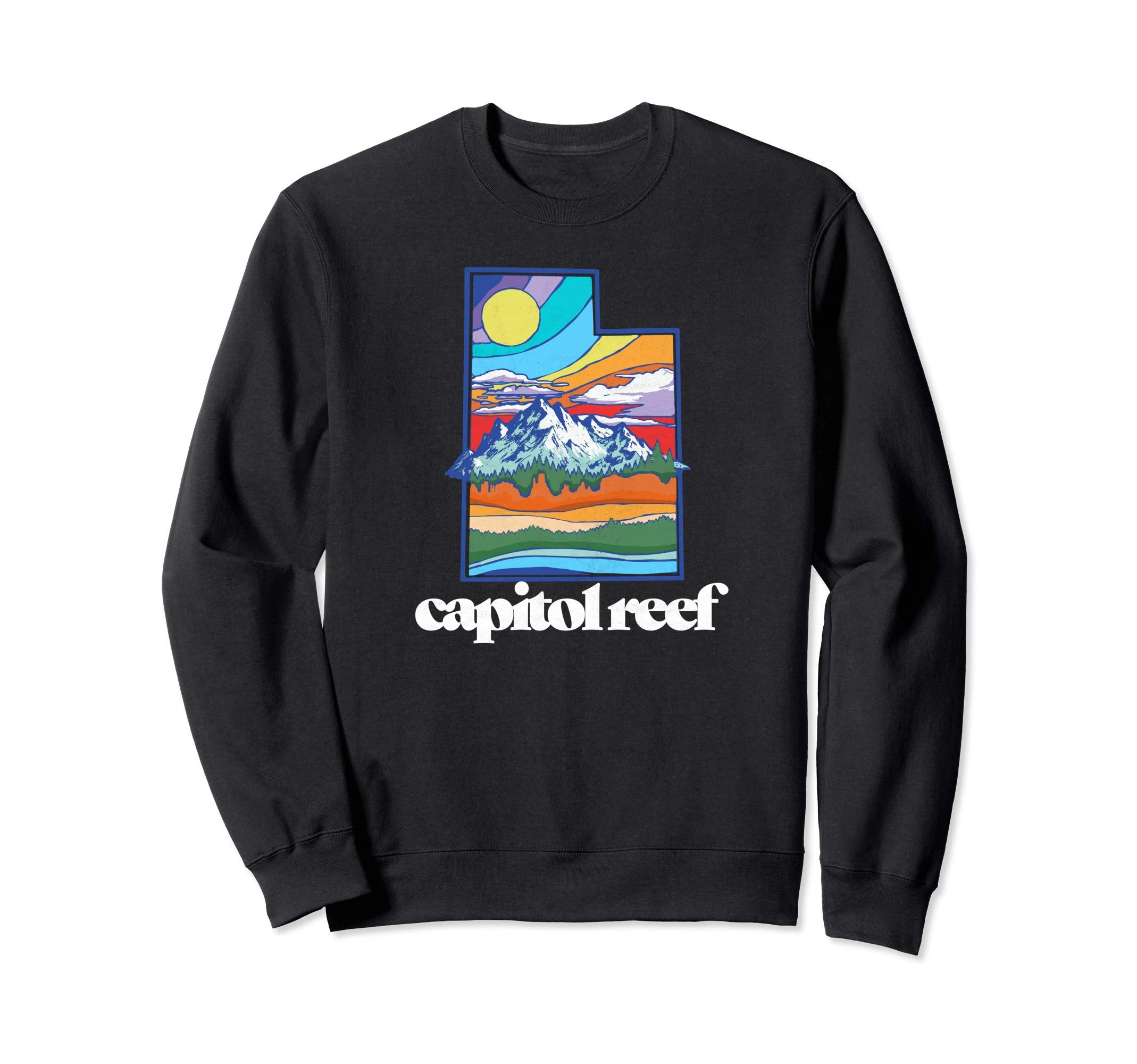 Capitol Reef National Park Utah Sweatshirt - Graphic Print Men Women - T-Shirt, Sweatshirt, Hoodie