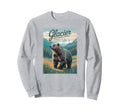 Glacier National Park Montana Usa Sweatshirt - Aesthetic Graphic Men Women - T-Shirt, Sweatshirt, Hoodie