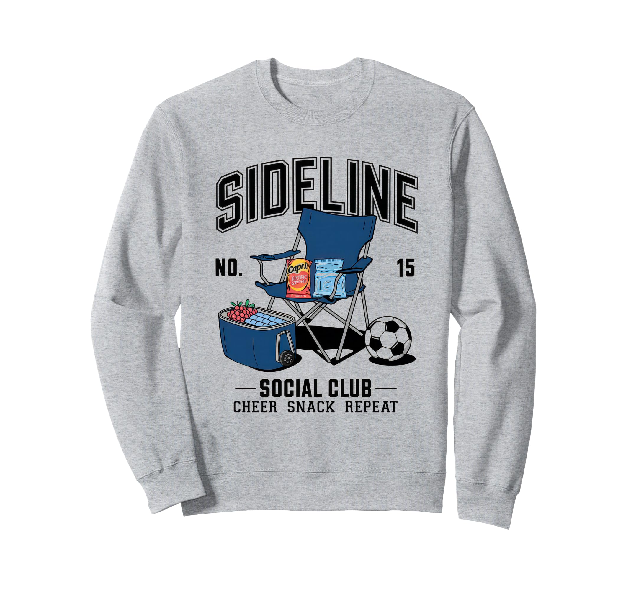 Sideline Social Club Soccer Mom Sweatshirt - Streetwear Style for Adults - T-Shirt, Sweatshirt, Hoodie
