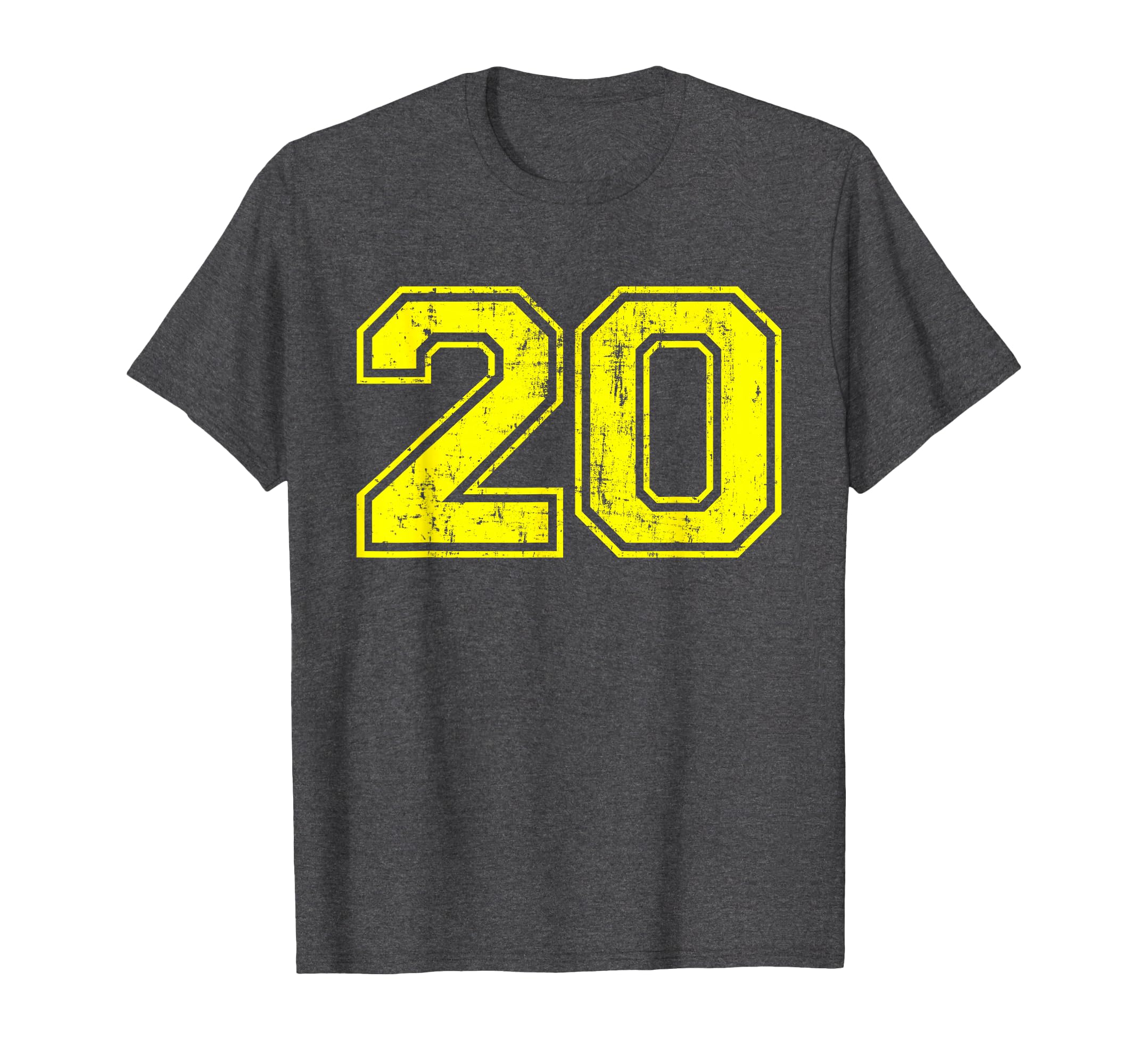 Number 20 Twent Varsity Distressed T-Shirt - Streetwear Style Men Women - T-Shirt, Sweatshirt, Hoodie