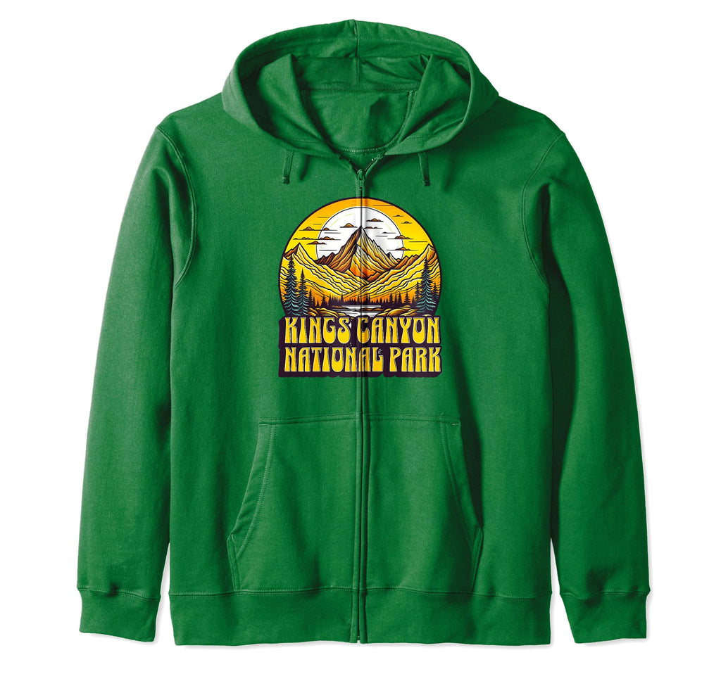 Kings Canyon National Park Sweatshirt - Minimalist Print for Adults - T-Shirt, Sweatshirt, Hoodie